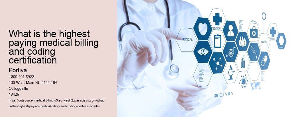 What is the highest paying medical billing and coding certification